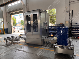 力固智能 | BDF-300L1A自动定量灌装机顺利运往客户现场
